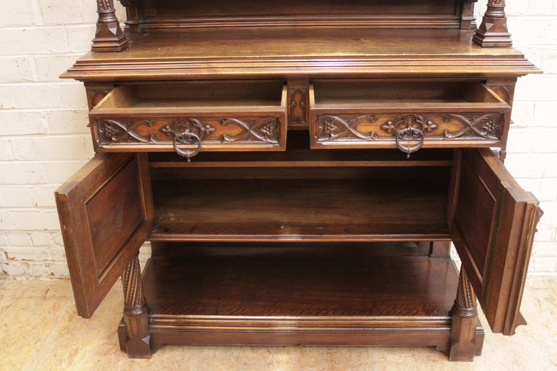 Gothic Cabinet in walnut