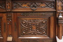 Gothic style Cabinet in Walnut, France 19th century