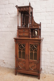 Gothic cabinet in walnut