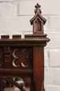 Gothic style Cabinet in Walnut, France 19th century