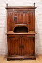 Gothic style Cabinet in Walnut, France 19th century