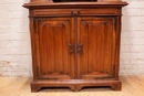 Gothic style Cabinet in Walnut, France 19th century