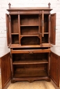 Gothic style Cabinet in Walnut, France 19th century
