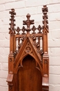 Gothic style Chapel in Oak, France 19th century
