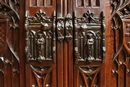 Gothic style Credenza in Walnut, France 19th century