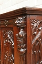 Gothic style Credenza in Walnut, France 19th century