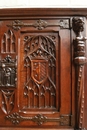 Gothic style Credenza in Walnut, France 19th century