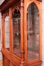 Gothic style Display cabinet in Walnut, France 19th century