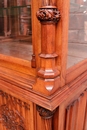 Gothic style Display cabinet in Walnut, France 19th century