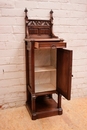 Gothic style End table in Walnut, France 19th century