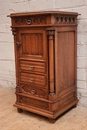 Gothic style End table in Walnut, France 19th century