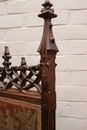 Gothic style Folding screen in Walnut, France 19th century