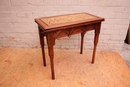 Gothic style Game table in Oak, France 19th century