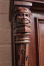 Gothic style Grandfathers clock in Walnut, France 19th century