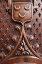Gothic style Grandfathers clock in Walnut, France 19th century