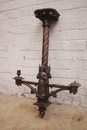 Gothic style Hall lamp in Walnut, France 19th century