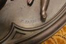 Gothic style Holly water barrel in Bronze, France 19th century