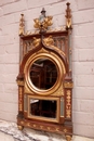 Gothic style Mirror in Walnut, France 19th century