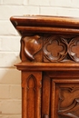 Gothic style Nightstands in Walnut, France 19th century
