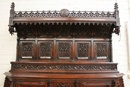 Gothic style in Oak, France 19th century