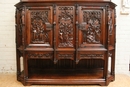 Gothic style in Oak, France 19th century