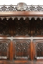 Gothic style in Oak, France 19th century