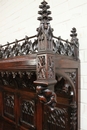 Gothic style in Oak, France 19th century
