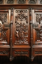 Gothic style in Oak, France 19th century