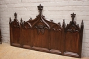 Gothic style Panel in Oak, France 19th century