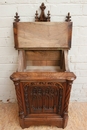 Gothic style Prayer Bench in Walnut, France 19th century