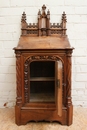Gothic style Prayer Bench in Walnut, France 19th century
