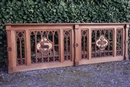Gothic style Railing in Oak, France 19th century