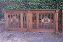 Gothic style Railing in Oak, France 19th century