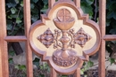 Gothic style Railing in Oak, France 19th century
