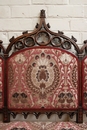 Gothic style Sofa in Walnut, France 19th century