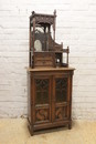 Gothic style Cabinet in Walnut, France 19th century