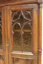 Gothic style Cabinet in Walnut, France 19th century