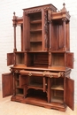 Gothic style Cabinet in Walnut, France 19th century