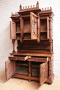 Gothic style Cabinet in Walnut, France 19th century
