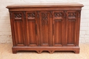 Gothic style Cabinet in Walnut, France 19th century