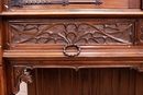 Gothic style Display cabinet in Walnut, France 19th century