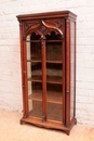 Gothic style Display cabinet in Walnut, France 19th century