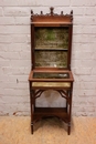 Gothic style Display cabinet in Walnut, France 19th century