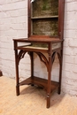 Gothic style Display cabinet in Walnut, France 19th century