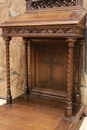 Gothic style Kneeler in Walnut, France 19th century