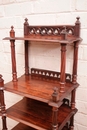 Gothic style Music cabinet in rosewood, France 19th century