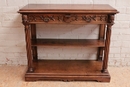 Gothic style Server in Walnut, France 19th century