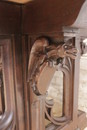 Gothic style Table in Oak, France 1900