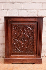 Gothic Umbrella stand in oak