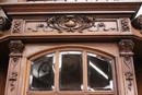 Henri II style Corner cabinet in Walnut, France 19th century